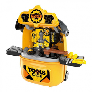 ست اسباب بازی میز ابزار 2 در 1 چمدانی کودک Tools Set Kit Toys_اسباب بازی